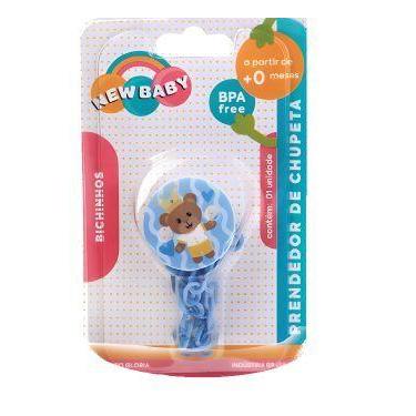 Imagem de Prendedor de chupeta Botom Menino New Baby