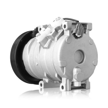 Imagem de Compressor AC Compressor A/C com embreagem compatível com Honda Accord Odyssey Pilot Ridgeline 3.0L 3.5L 2003-2008 Acura MDX 3.5L 2003-2006 10S20C Substituir # 7512349 C2468 10361921 110255 77 11