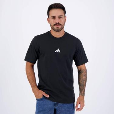 Imagem de Camiseta Adidas Small Logo Tee Preta, M