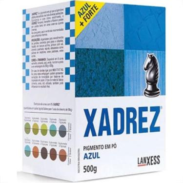 Imagem de Xadrez Po  Azul   500 Grs