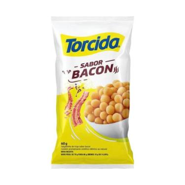 Imagem de Biscoito Salgadinho Torcida 60g C/10 Unidades, 10x Bacon