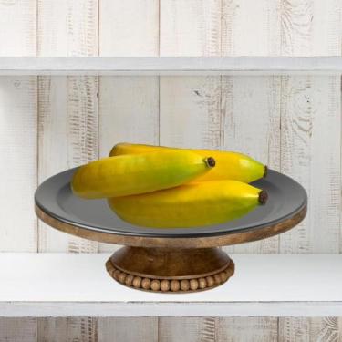 Imagem de Kit 3 Bananas Artificiais 20cm para Decoração Frutas Artificiais Duráv