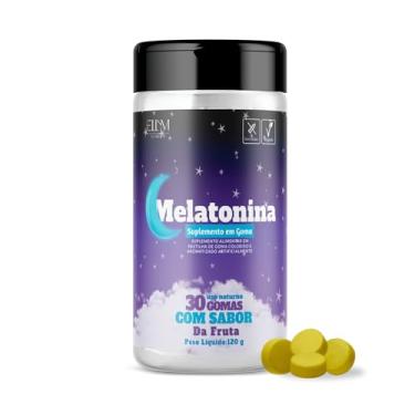 Imagem de Melatonina em Gomas 0,21mg por Gummy ELLYM NUTRITION 30 Gomas Sabor Maracujá Rápida Absorção Efeito Imediato