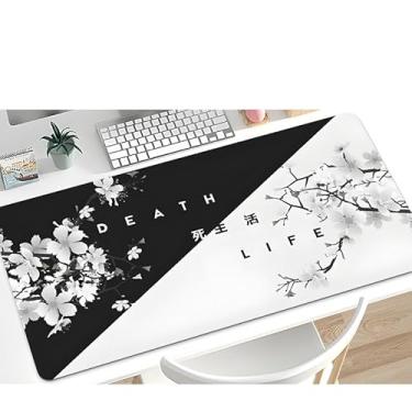 Imagem de Mouse pad ergonômico premium com base antiderrapante e bordas costuradas (MY084, médio)