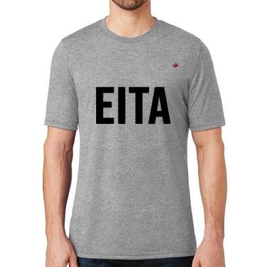 Imagem de Camiseta Eita - Foca na Moda, Cinza, GGG