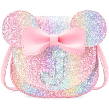 Imagem de Presentes de aniversário para meninas de 3, 4, 5, 6, 7 e 8 anos, presentes para meninas pequenas, bolsa infantil para meninas, presente infantil, colorido, J, Colorida