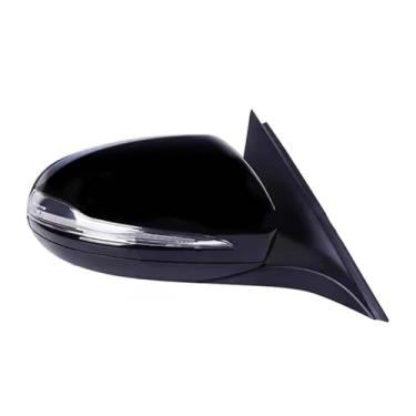 Imagem de Conjunto de espelho retrovisor elétrico lateral de carro ponto cego compatível com Mercedes Benz W205 Classe C C180 C300 C200 C260 2014 2015 2016 2017 2018(Only Right Black)