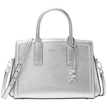 Imagem de Michael Kors Bolsa pequena Laila, prata, Prata