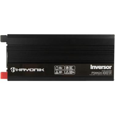 Imagem de HAYONIK, Inversor Off-Grid, Onda Senoidal Pura, Potência Nominal 4000W, Pico de Partida 8000W, Entrada 48VDC, Saída 220VAC - PSW424