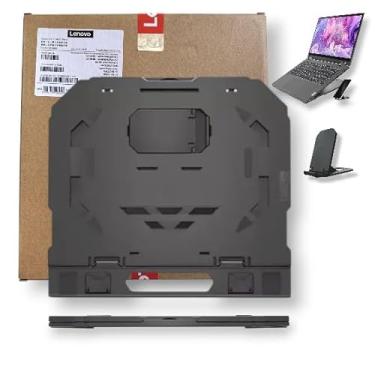 Imagem de Suporte Base Resistente P/Notebook 2 em 1 com Suporte para Celulares Home Office Articulado Dobrável Ergonomico Regulável Original EAD Escritório