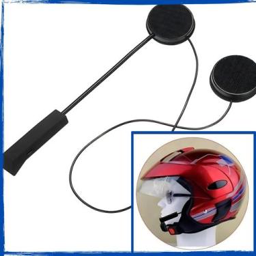 Imagem de Fone Bluetooth Capacete Motoboy Motociclistas Som Cristalino Viva Voz 