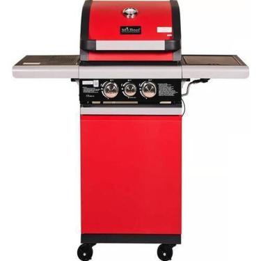 Imagem de Churrasqueira A Gás 3 Queimadores Red Chilli 142X110X57Cm
