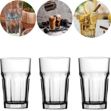 Imagem de Kit 3 Copos Casablanca Vidro Premium 360ml Sete Estrelas - SETE ESTREL