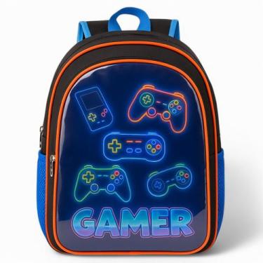 Imagem de Mochila Infantil Escolar Masculino Reforçada Menino Cristal Grande Juv