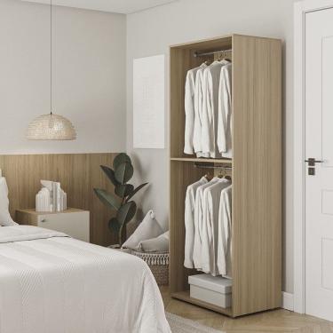 Imagem de Guarda-roupa Modular 70cm X 180cm Frame Cabecasa Madeiramadeira Acácia