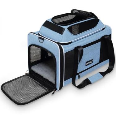 Imagem de Porta-animais de estimação PAPZER Top-Expansível 46x28x28cm para cães 
