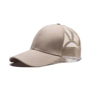 Imagem de Boné de Beisebol Preto Ajustável de Algodão - Para Mulheres, Casual, V