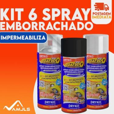 Imagem de Borracha Liquida Impermeabilizante Spray 400 ml Dryko - Drykoprimer, T