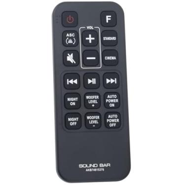 Imagem de Beyution AKB74815376 Controle remoto de substituição compatível com LG SoundBar System SJ3 SH4 SH4D SPJ4B-W SPJ4B-W SPH5B-W