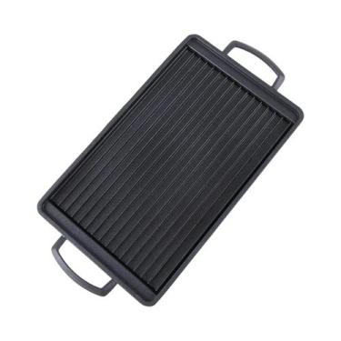 Imagem de Pequeno Mini Churrasqueira a Carvão Bandeja Fogão De Churrasco Domésti