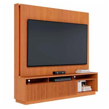 Imagem de Home Estante Rack Jordão Para TV até 75 Polegadas com LED - Colibri Mó