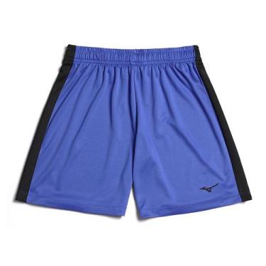 Imagem de Shorts de Futebol Infantil Mizuno III Jr, Azul, 8