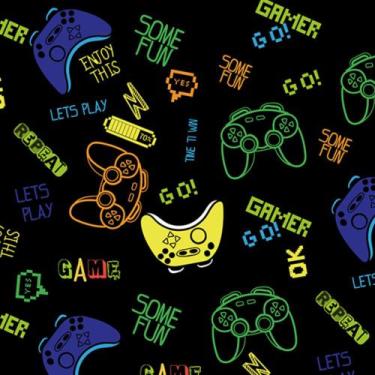 Imagem de Papel de Parede Autoadesivo Contact 45cm X 2 Metros Gamer - 270135C - 