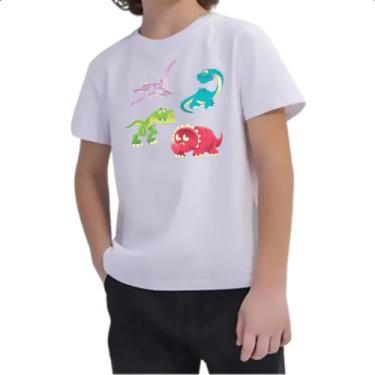 Imagem de Camiseta Infantil Cute dinossauros - Alearts, 8
