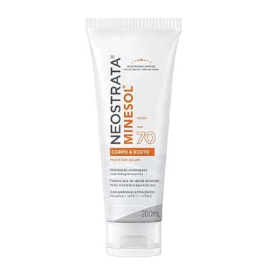 Imagem de Neostrata Minesol Corpo E Rosto Protetor Solar Fluido Hidratante Fps70 Gel 200Ml