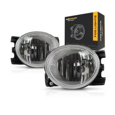 Imagem de Para Honda Piloto Conjunto de farol de neblina 2009 2010 2011 par lado do motorista e do passageiro para HO2594100, HO2595100 | 33951-SZA-305, 33901-SZA-305