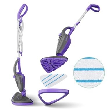 Imagem de Turonic Mop A Vapor 10 Em 1 St3 - Vaporizador De Piso 1500 W Com Cabo Removível, 110 °C, Autonomia 25 Minutos, Limpador Portátil Para Azulejos, Rejuntes, Madeira, Carpetes, Estofados, Limpeza Sem Pr