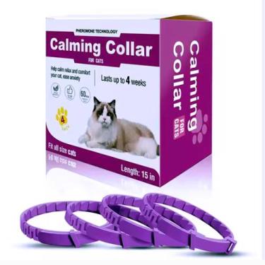 Imagem de Coleira Calmante Anti Stress/Agitação/Irritação Para Cães E Gatos com 