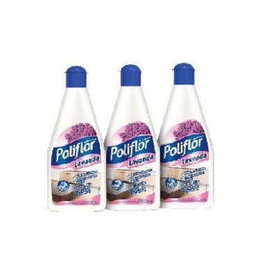 Imagem de Lustra moveis poliflor lavanda 200ml c/3 und