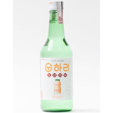 Imagem de Soju Bebida Alcoólica Coreana Sabor Iogurte 360ml