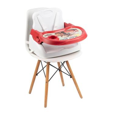 Imagem de Cadeira de alimentação portátil Booster cadeirão carros princesas mick