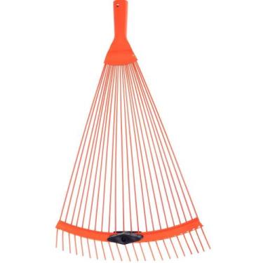 Imagem de Vassoura Rastelo Metálica Jardinagem Grama com 22 Dentes Arame sem Cab