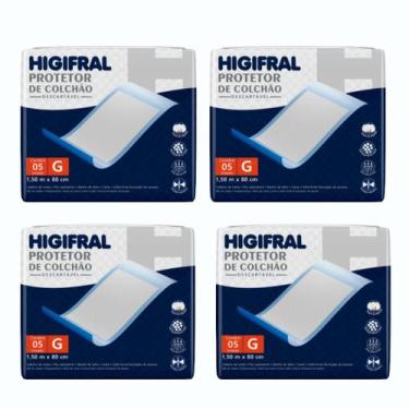 Imagem de Kit Protetor de Colchão Descartável Higifral G-20 unidades