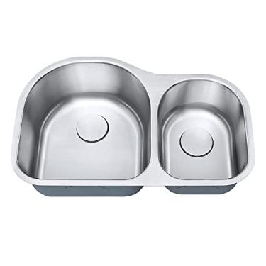 Imagem de Cuba de cozinha aço inox 1mm escovado, Arell, 78,2x49,5x22,8cm, ARE-C205