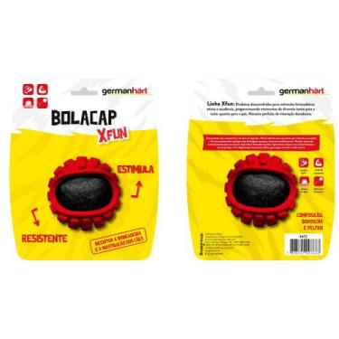 Imagem de Bola de Tênis com Capa 80mm Para Cães, Resistente e Durável, 1 Unidade