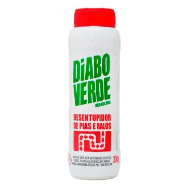 Imagem de Desentupidor de Pias e Ralos Diabo Verde 300g