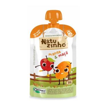 Imagem de Papinha Infantil Fruta Orgânica Manga E Maçã - Natuzinho 99g
