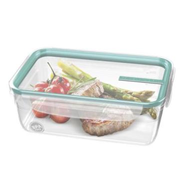 Imagem de Pote Com Travas De Plástico Sanremo 1,24L Verde