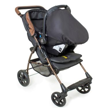 Imagem de Travel System Galzerano Romano com Bebê Conforto Grid e Base Veicular