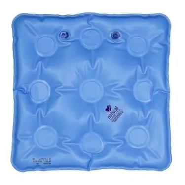 Imagem de Almofada Boia Quadrada Anti Escaras S/orifício Agua Ar Nhc - Natural H