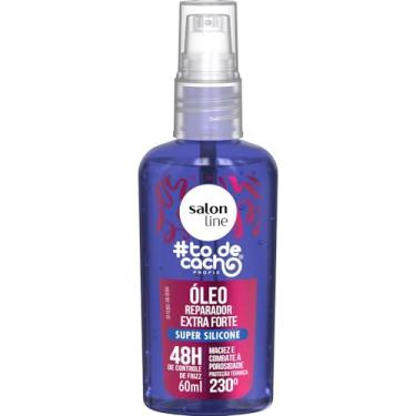 Imagem de Salon Line, Óleo Reparador Extra Forte, #TodeCacho, Super Silicone, Vegano - Para Cabelos Cacheados, 60ml