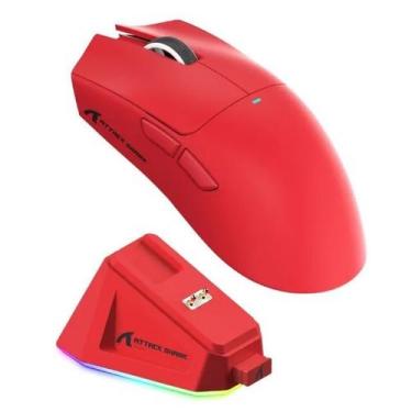 Imagem de Mouse Gamer Sem Fio Attack Shark X11, 22000 DPI, 59G, Tri-Mode com Doc