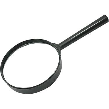 Imagem de Lupa de Mão com Lente de Vidro 60mm | Visão de Alta Definição para Detalhes Finos | A Ferramenta Essencial para Leitura, Hobbies e Profissionais | Design Clássico e Ergonômico