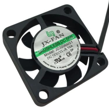 Imagem de Microventilador 12V 0,12A JX-FAN JD3006MS1 30x30x8mm Cooler