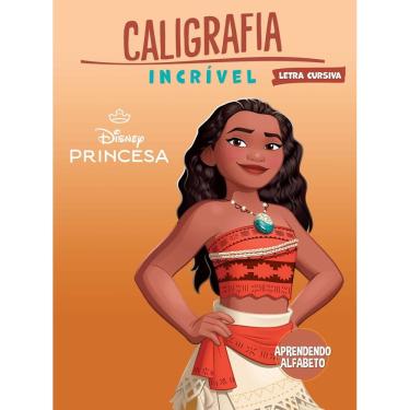 Imagem de Caligrafia Incrível Princesas Disney - Cursiva Aprendendo Alfabeto