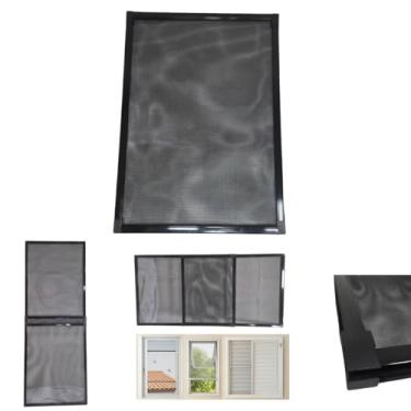 Imagem de Tela Mosquiteira Regulável p/Janela Casa Apartamento Branca